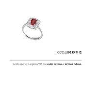 Anello Sovrani Donna in Argento J10235M12 - J10235M12